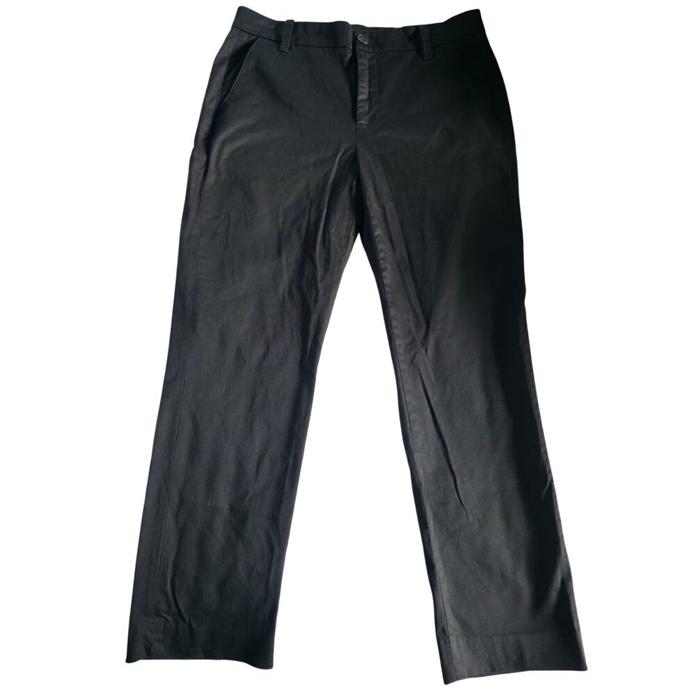 Vince Black Chino Pants Size 6 NWT Retail $195 Style VX82321804
